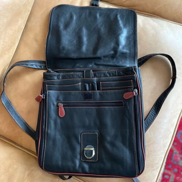 🇮🇹Thick Italian leather backpack - Picture 9 of 16